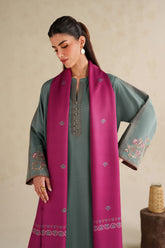 Blossom 3Piece Dhanak Embroidered D-005