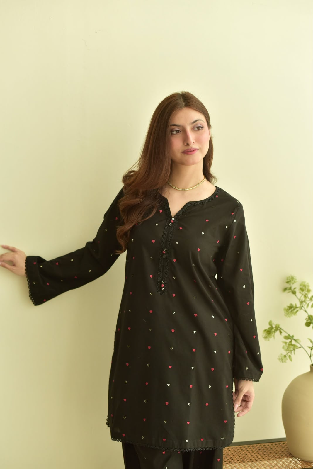 Blossom 3Piece Dhanak Embroidered D-008